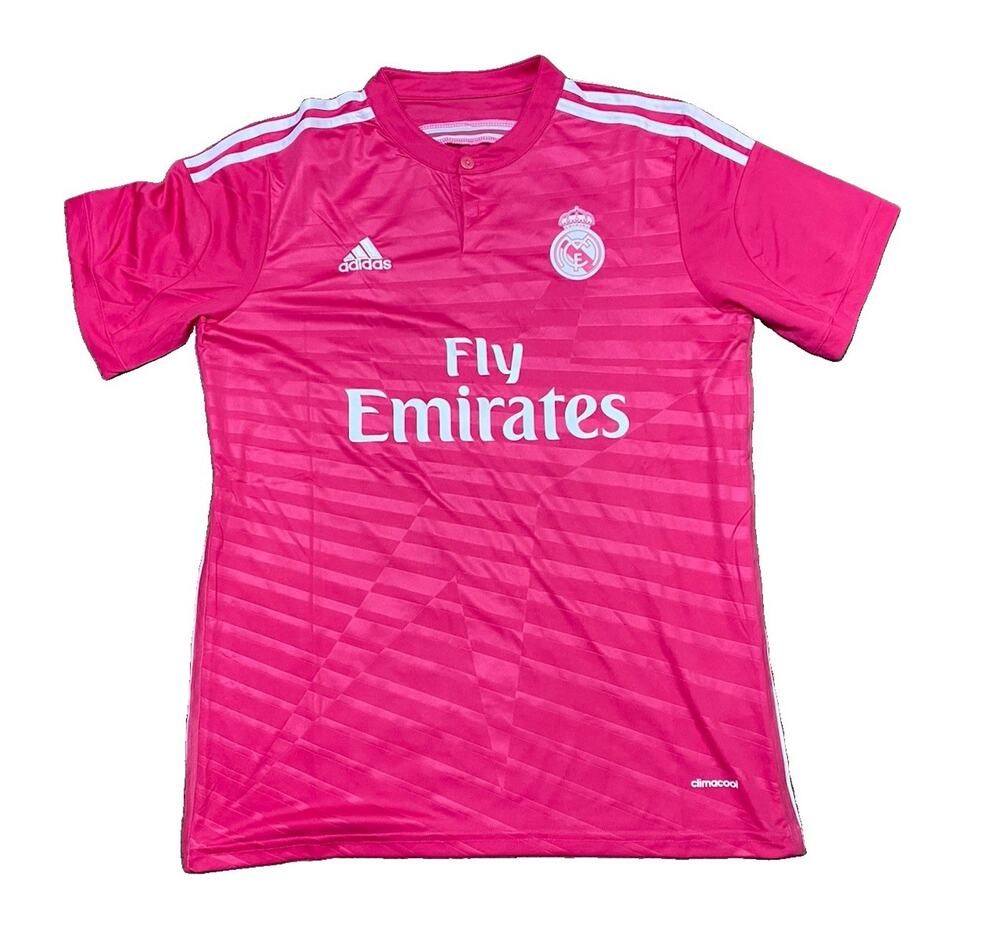 Real Madrid | Men’s Large Retro “Pink” Jersey